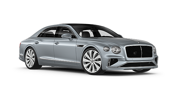 Bentley Cyprus New Bentley Flying Spur sedan front three quarter in Silverlake paint